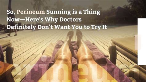 perineum sunning|Perineum Sunning: Everything You Need to Know 